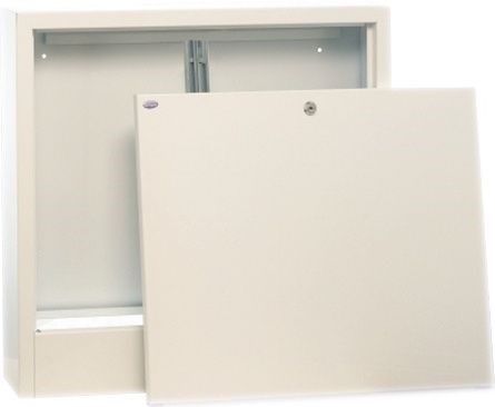 Skriňa pre rozdeľovač 760mm nadomietková, biela, hlboká