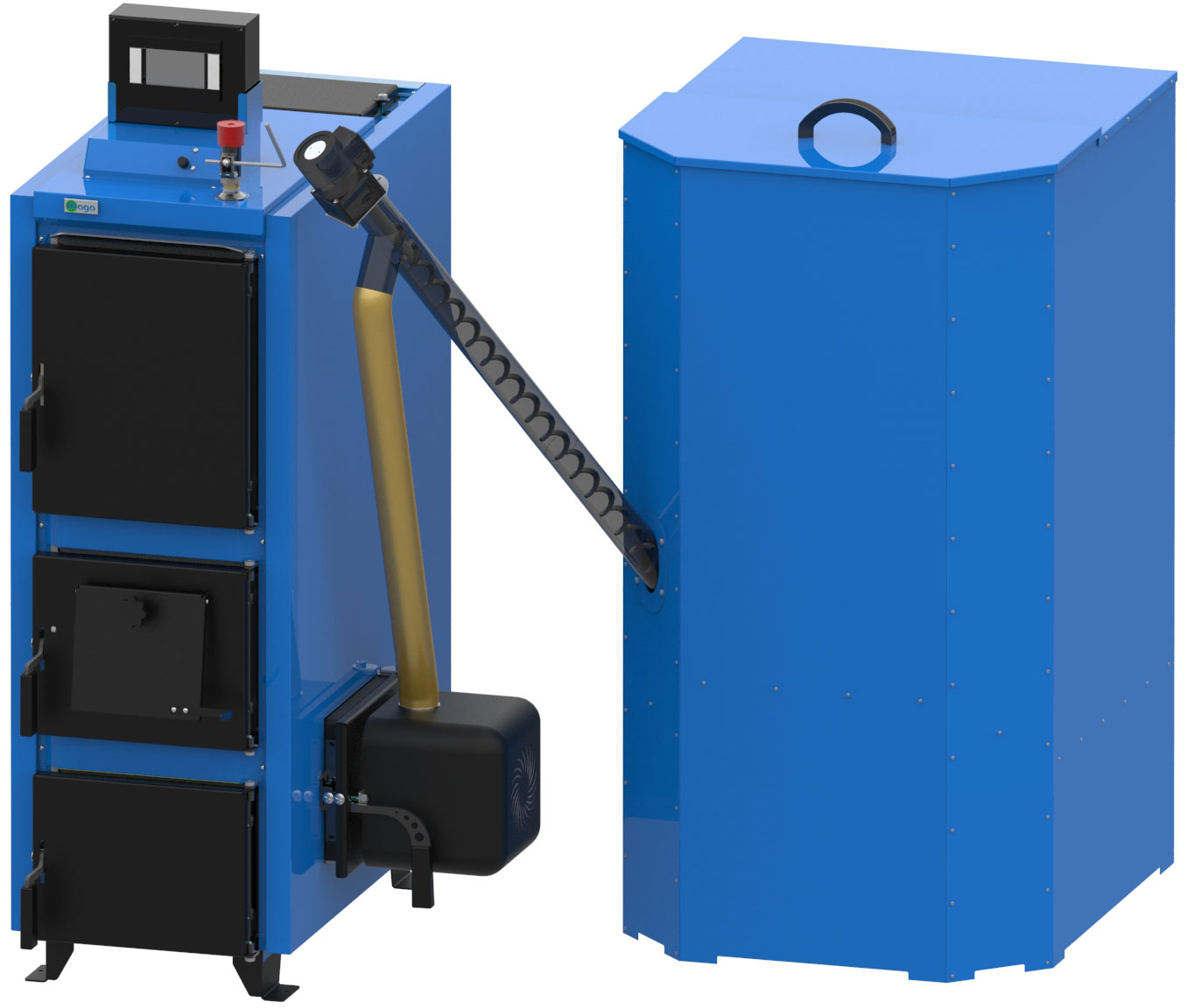 Automatický kombinovaný kotol DP25 Premium | 20/25 kW, bez zásobníka