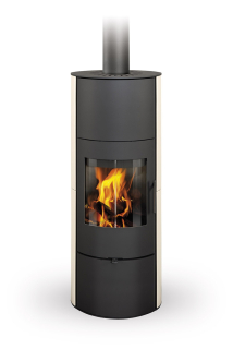 Akumulačné krbové kachle EVORA 01 AKUM, keramika | 2,0 - 6,5 kW